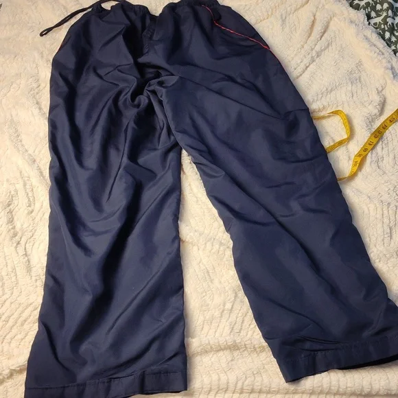 Reebok Navy Track Pants with Red Stripe men's size XL - Picture 7 of 10